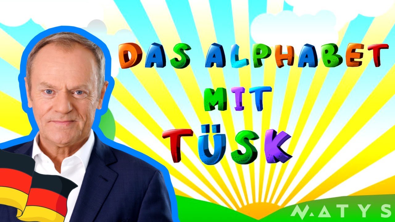 Alfabet z Tuskiem po niemiecku (Das Alphabet mit Tüsk) 🇩🇪