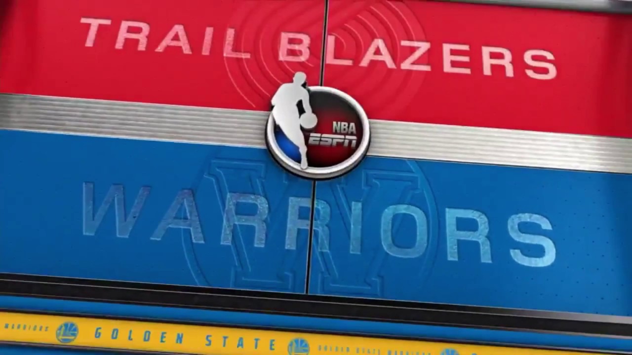 NBA On ESPN Theme/GSW Vs Trail Blazers