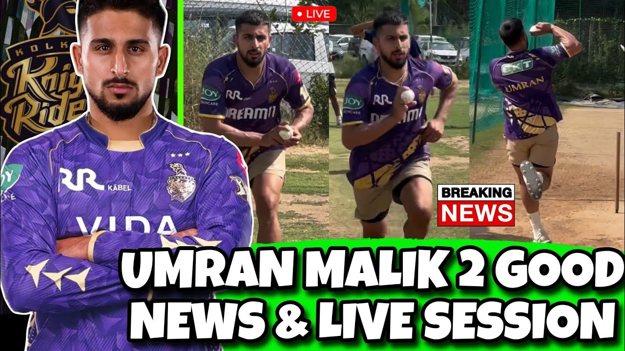 IPL 2026: Umran Malik comeback, Net Session & Performance | Ami KKR Hai Taiyaar
