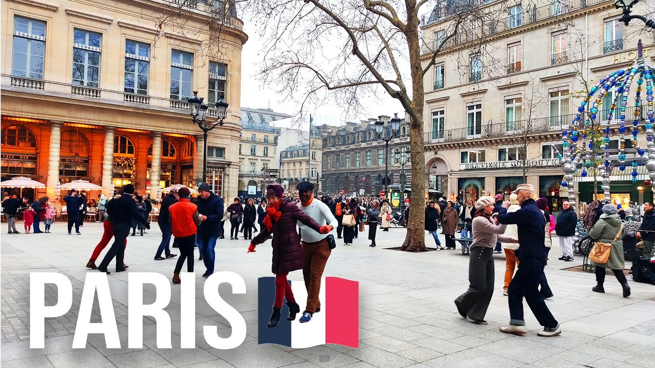 Life in Paris 🇫🇷 This is How Parisian Enjoy Life in an Evening Cold Winter