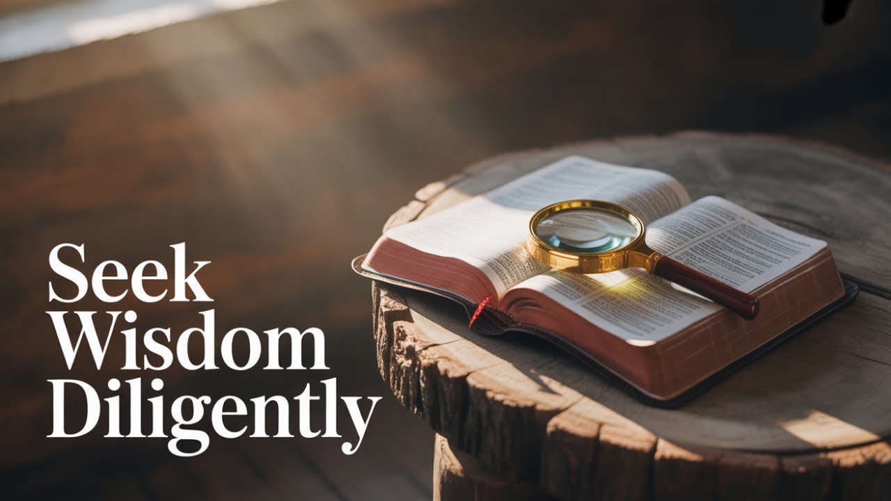 Seek Wisdom Diligently: Then You Will Understand | Proverbs 2 Devotional