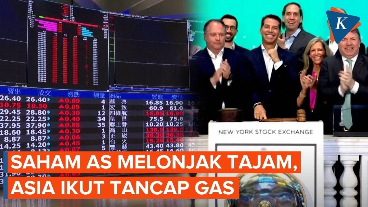 Американские и азиатские фондовые рынки растут на фоне признаков окончания войны с Ираном.