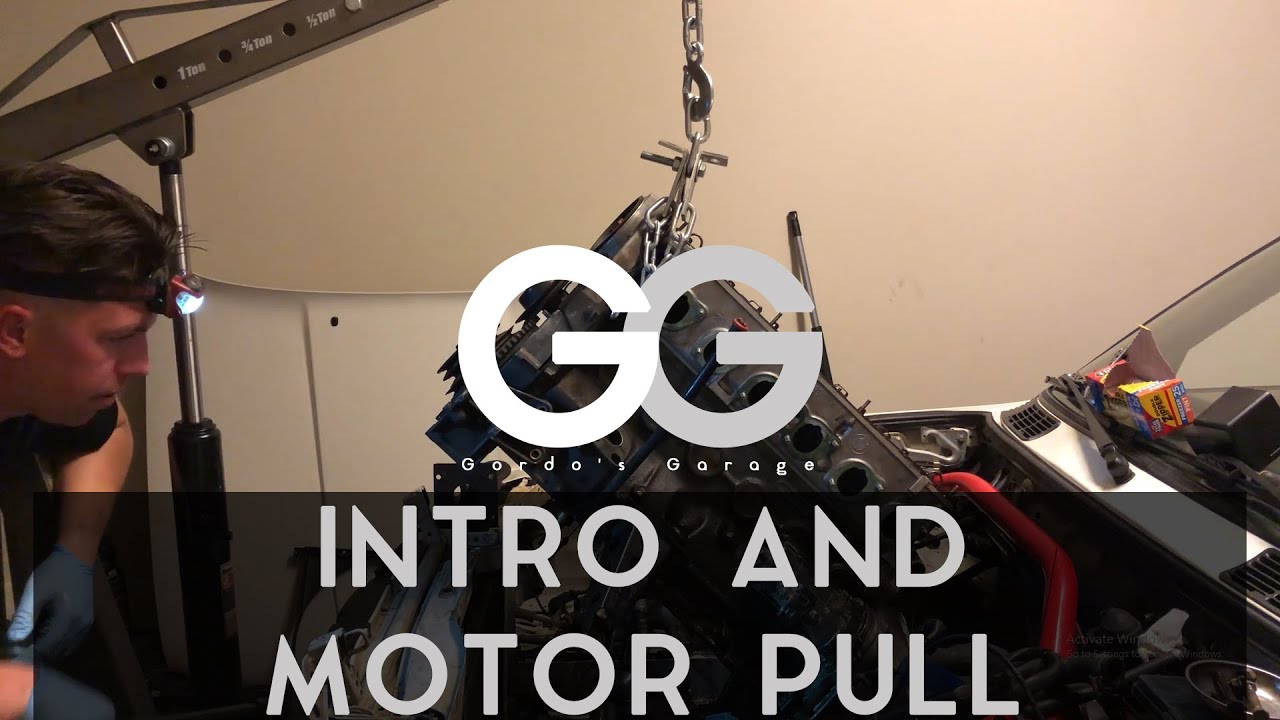 E30 Turbo Stroker Build - EP 0: Intro + Motor Pull