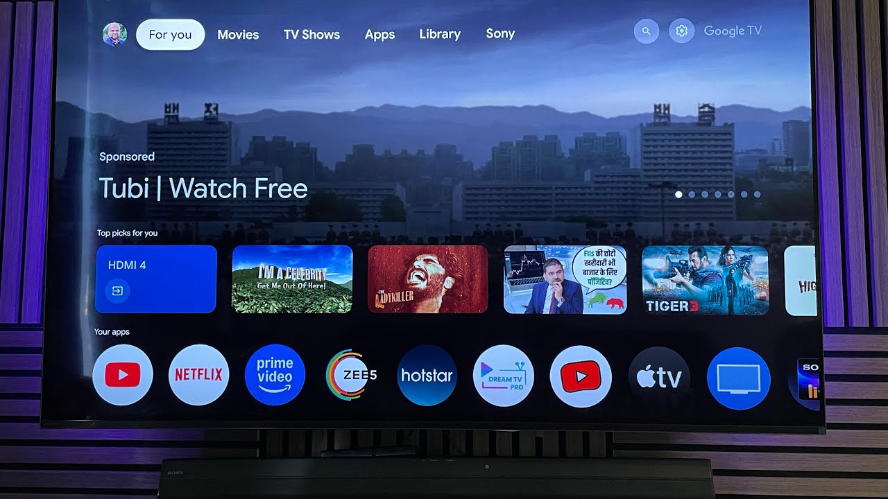 Google TV - Sony Bravia OLED 55 inch TV | Review, settings and key features
