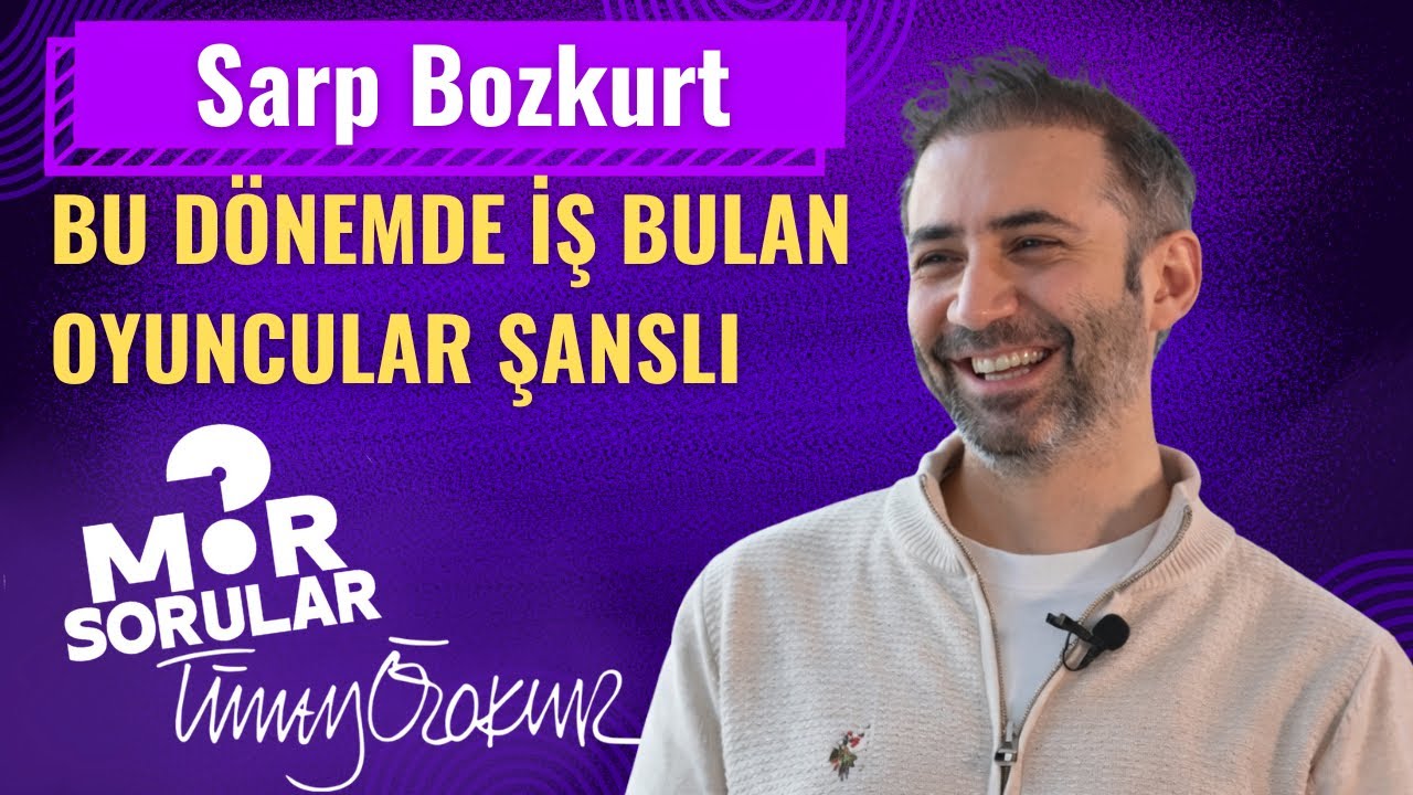 SARP BOZKURT 'UN ŞAŞIRTAN CEVAPLARI 😲 | TÜMAY ÖZOKUR İLE MOR SORULAR