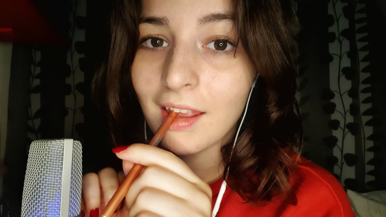 Çillerini Sayıyorum ASMR Türkçe | Yakın Fısıltı & Sayı Sayma (Counting) & Pen Nom | KARANLIK MOD