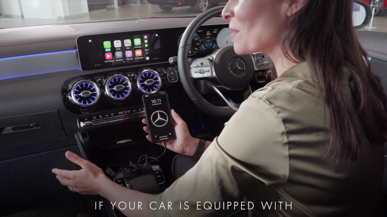 Руководство для водителя Mercedes-Benz South West: Интеграция смартфона в MBUX