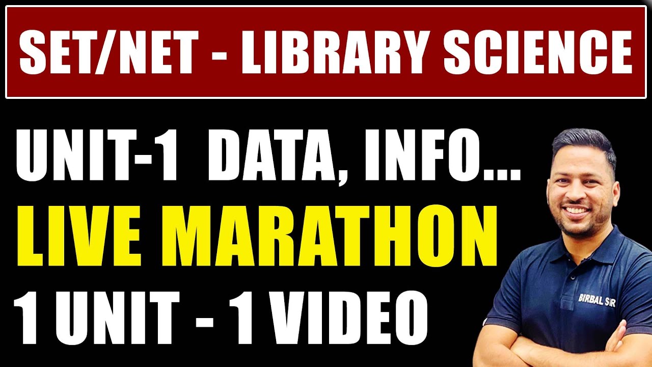 RAJASTHAN SET LIBRARY SCIENCE || UNIT - 1 || 1 विडियो में सम्पूर्ण यूनिट || birbal sir