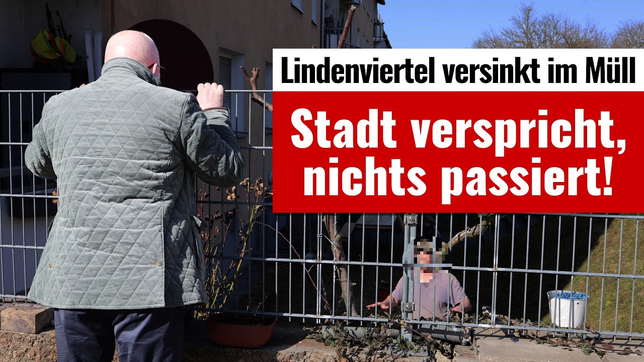 Lindenviertel versinkt im Müll: Stadt verspricht, nichts passiert! 🗑🐀