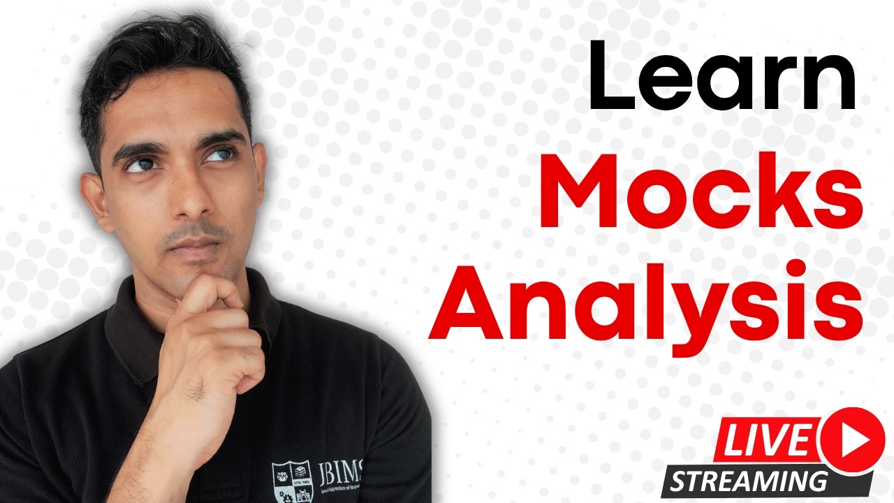 Mock Analysis How to do & WHY?