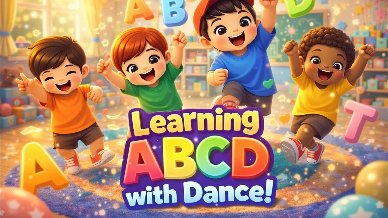 Learning ABCD with Dance! 🎉 Dance Karo, ABCD Seekho! 😄 Fun Alphabet Song for Kids