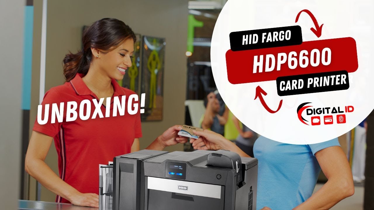 Unboxing the HID FARGO HDP6600 | High-Definition ID Card Printer
