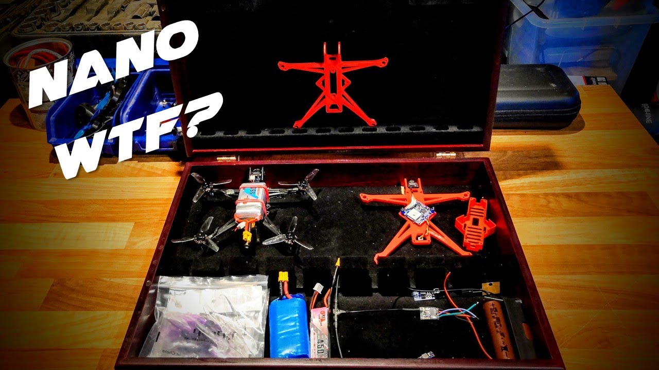 Nano 1S 18650, 2S even 3S freestyle? Nano 4k? #nanolongrange by Dave_C FPV build updates