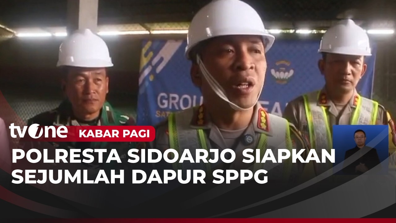 Polresta Sidoarjo Siapkan Enam SPPG | Kabar Pagi