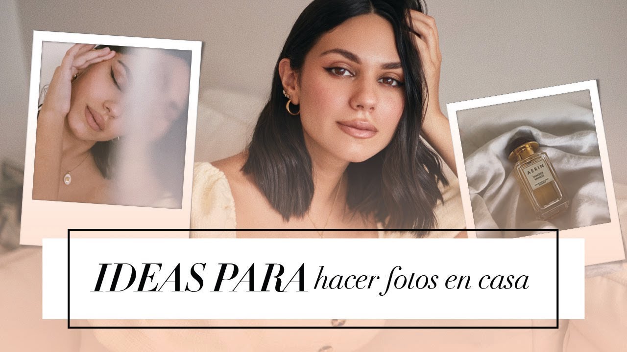 CÓMO HACER FOTOS EN CASA con celular o cámara!