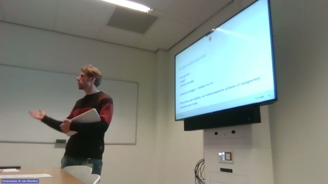 Tweede lesvideo