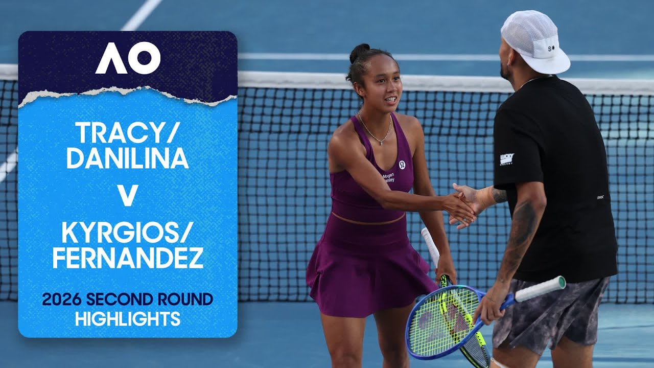 Tracy/Danilina v Kyrgios/Fernandez Highlights | Australian Open 2026 Second Round