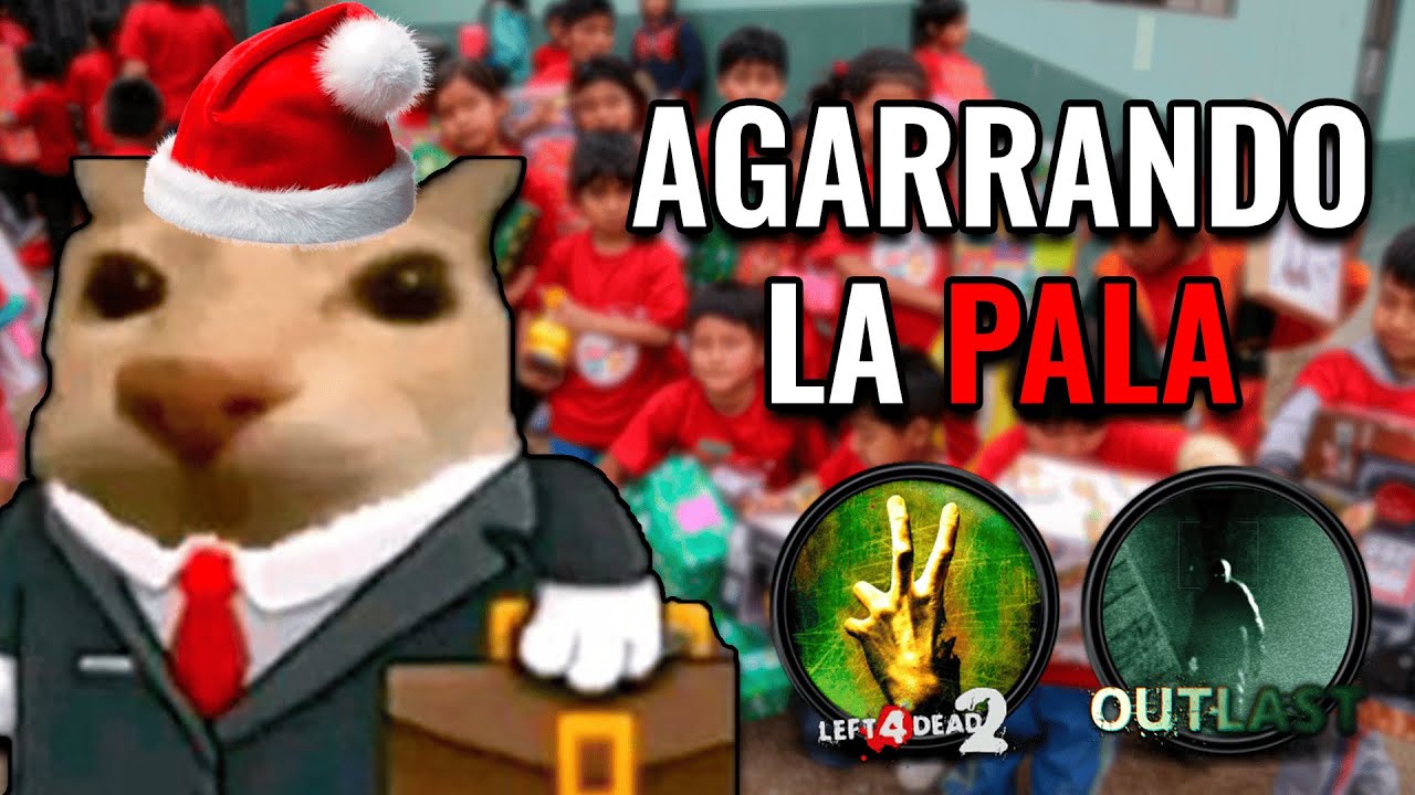 ÚLTIMO DÍA DEL TERROR, YO EL MÁS VALIENTE 😁🇵🇪 | Left 4 Dead 2 y Outlast !speak !steam