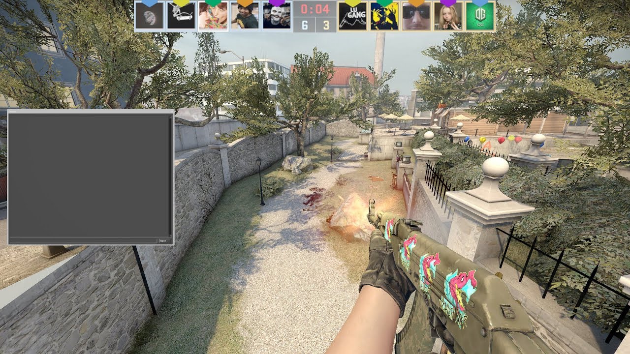 Включили NOCLIP в ММ