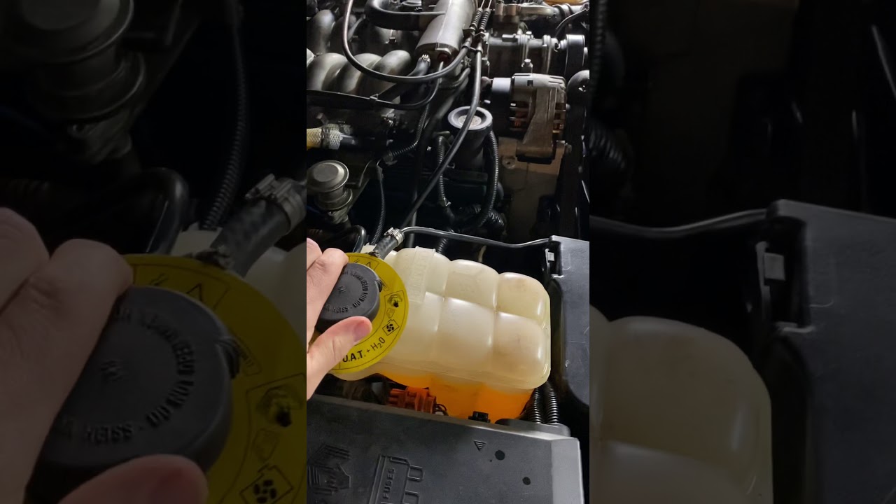 Coolant pressure after sitting 46 hours