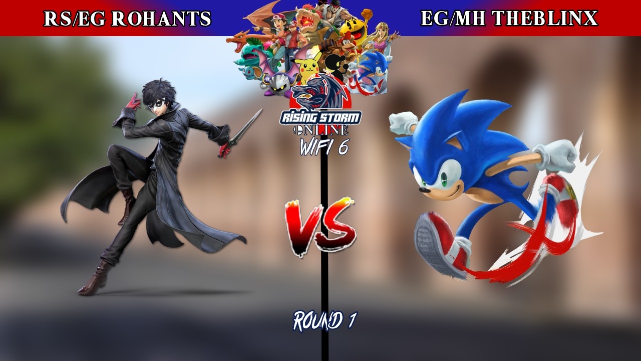 Rising Storm Wifi #6 | RS/EG Rohan (Joker) Vs EG/MH TheBlinx (Sonic)