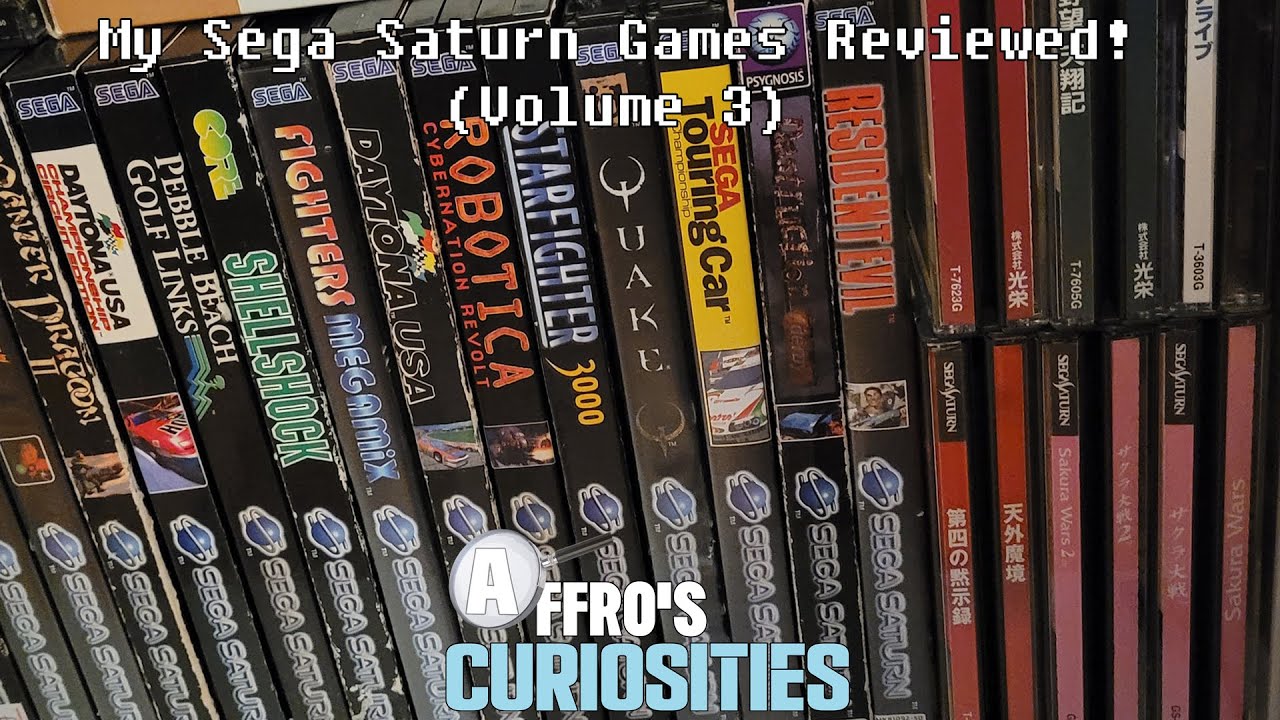 Are THESE SEGA Saturn Games Worth It? (Volume 3) - Affro's Curiosities