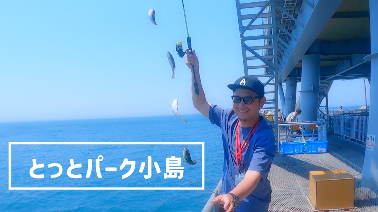 とっとパーク小島である魚が爆釣した日！