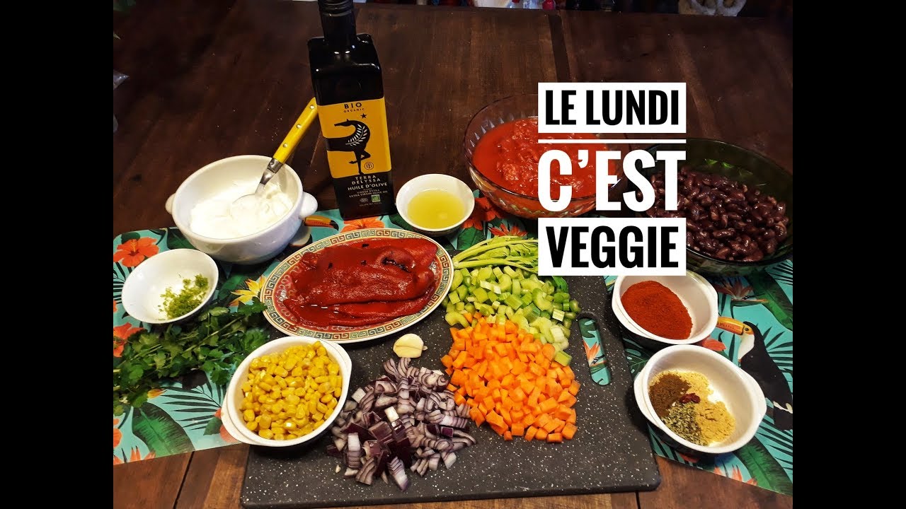 CHILI VÉGÉTARIEN SIN CARNE FAÇON POPOTE#Le Lundi c’est Veggie