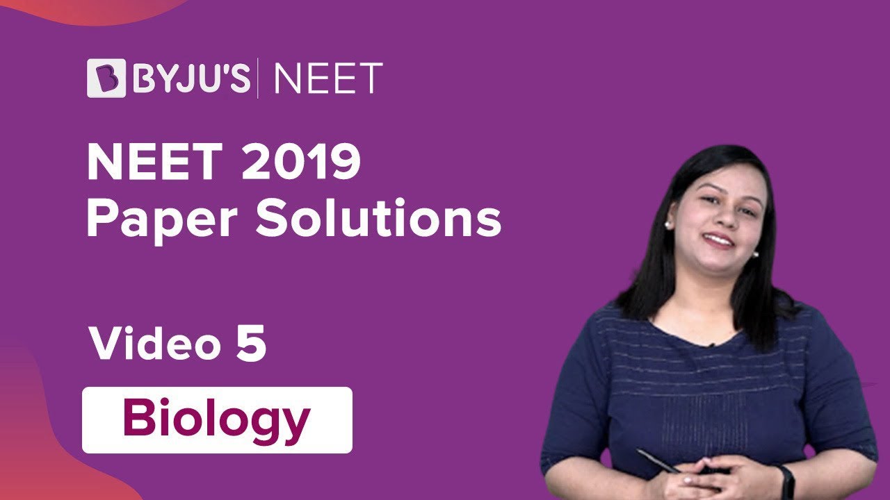 NEET 2019 | Часть 5 | БИОЛОГИЯ | Разбор заданий прошлых лет | Sneha Ma'am