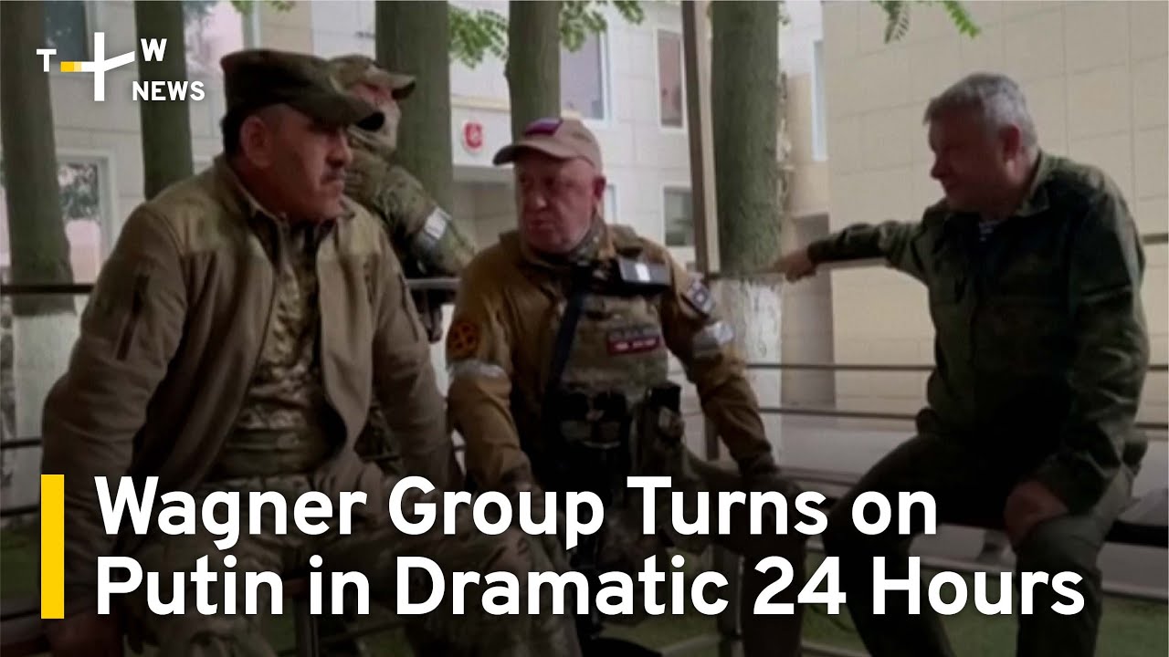 Wagner Group Turns on Putin in Dramatic 24 Hours | TaiwanPlus News
