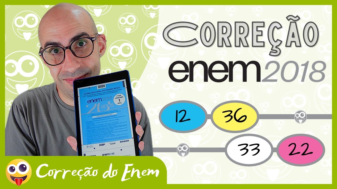 [CORREÇÃO DO ENEM] Questão 12 - Enem 2018 - Prova azul ▷ Whatscine