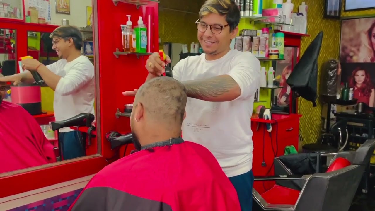 Headshave / dandruff remove treatment permanent in hindi 2024