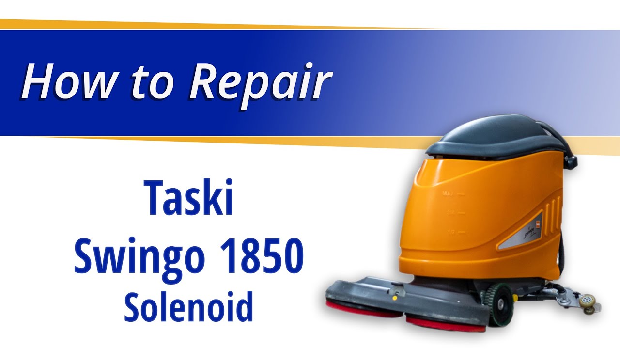 How to Replace the Solenoid on the Taski Swingo 1850