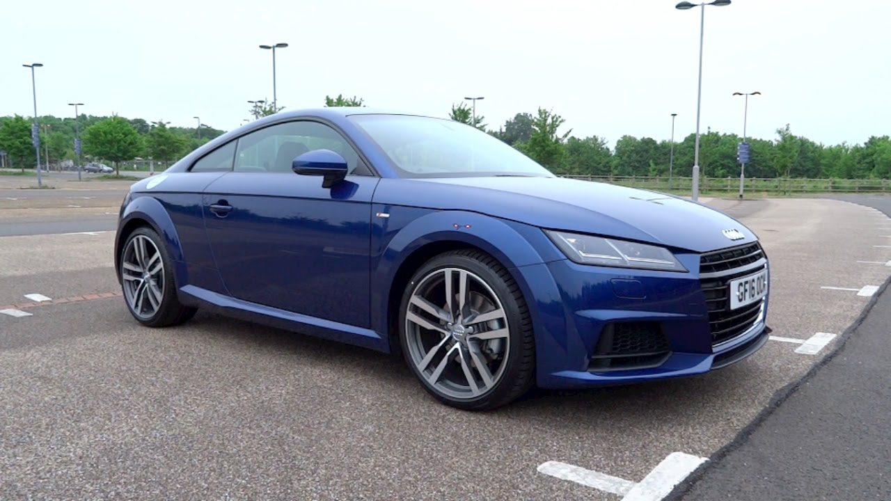 2016 Audi TT Coupe 2.0 TDI ultra 184 S line Start-Up and Full Vehicle Tour