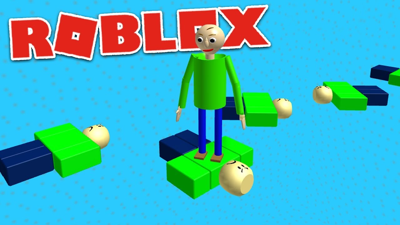 ИГРАЙ ЗА БАЛДИ ОББИ! | Основы геймплея Балди в Roblox