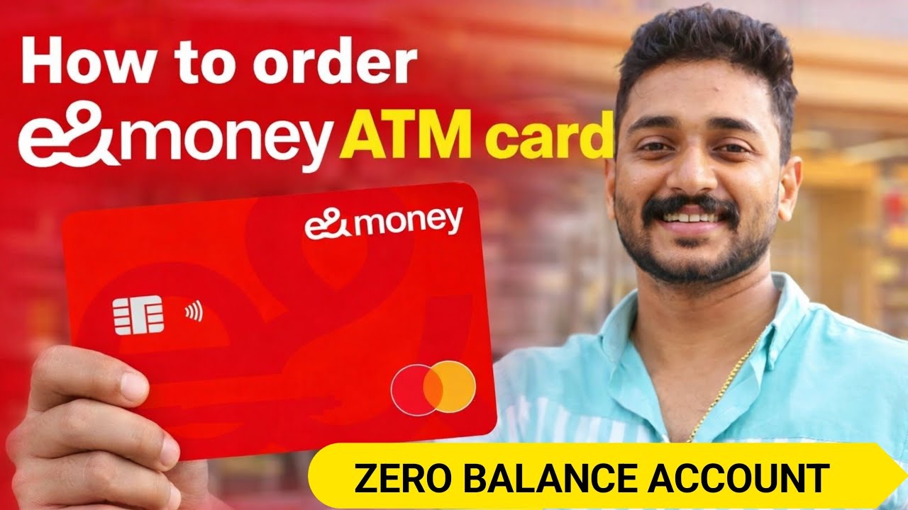 How to order e&money ATM card online | Best Zero Balance Account in UAE #uae #money #bank