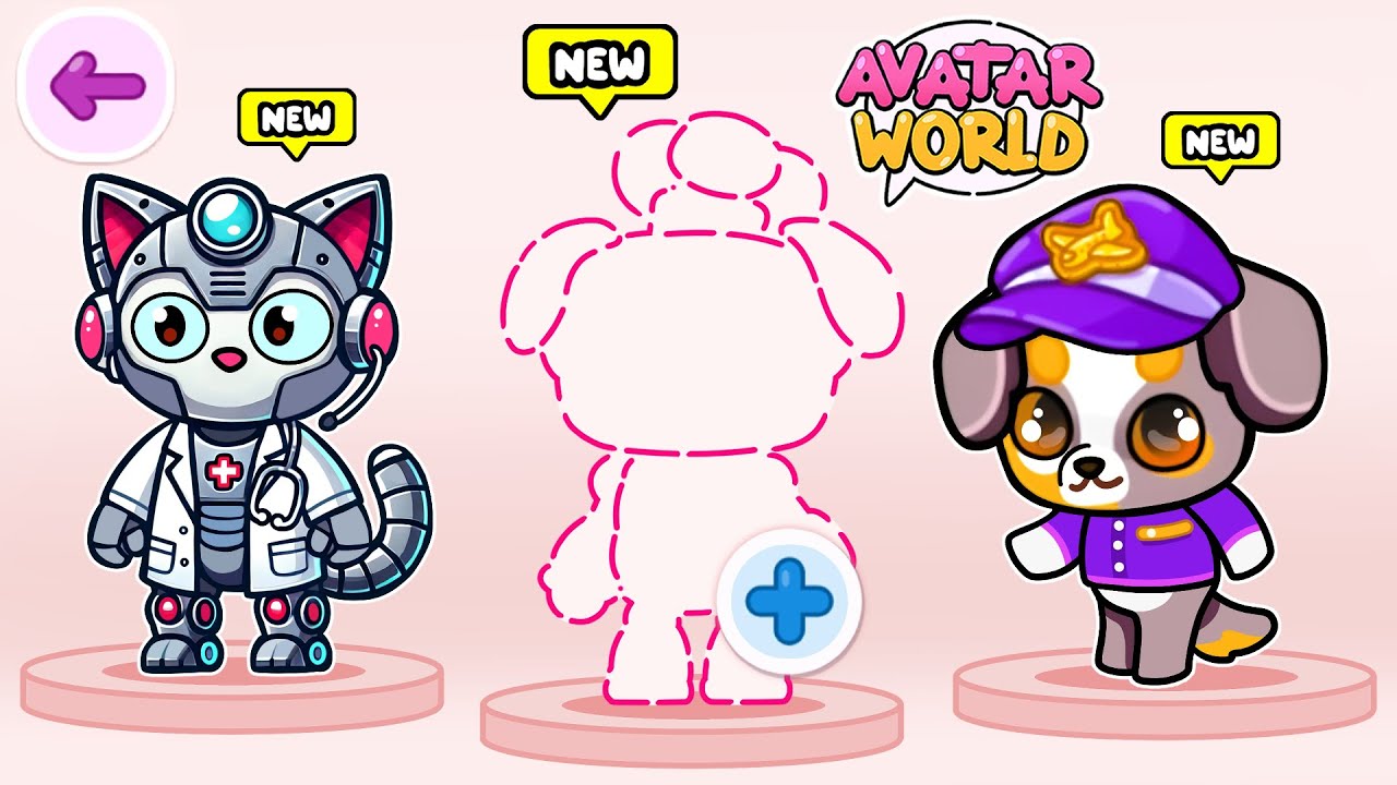 ROBOT PELIHARAAN vs PELIHARAAN SUNGGUHAN Di Dunia Avatar! Cerita Terbaru Dunia Avatar |Toca Boca