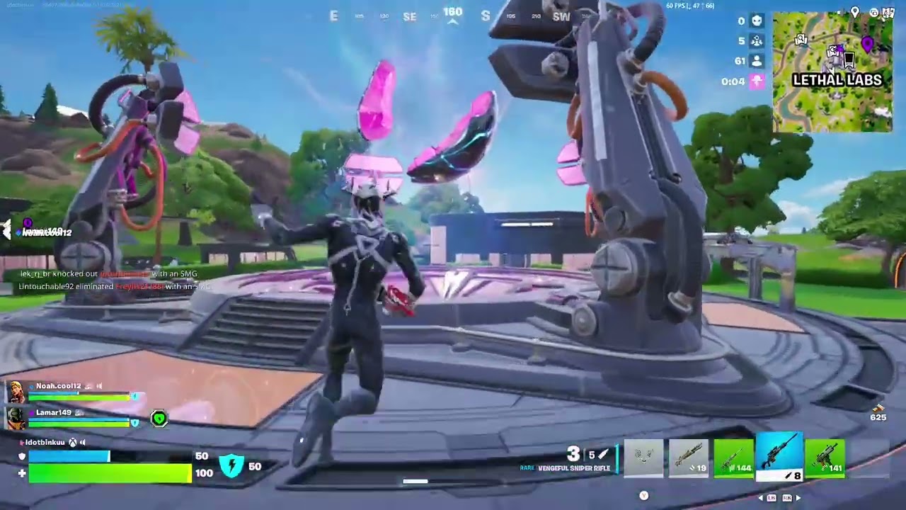 Playing battle royal