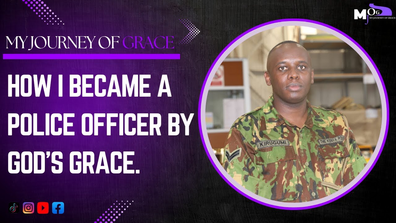 Grace led, purpose- driven... My spiritual journey to becoming a police officer EP 73