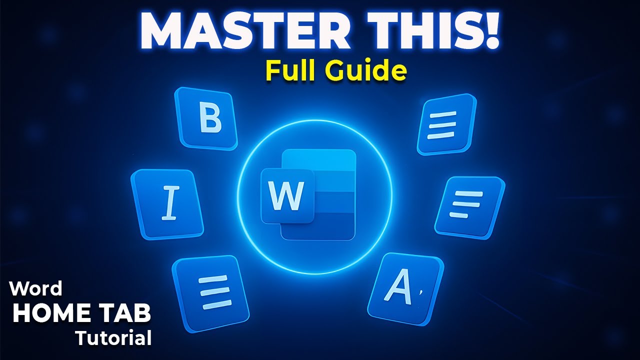 MS Word Home Tab Full Tutorial | Complete Guide for Beginners | Skilldesk Solution