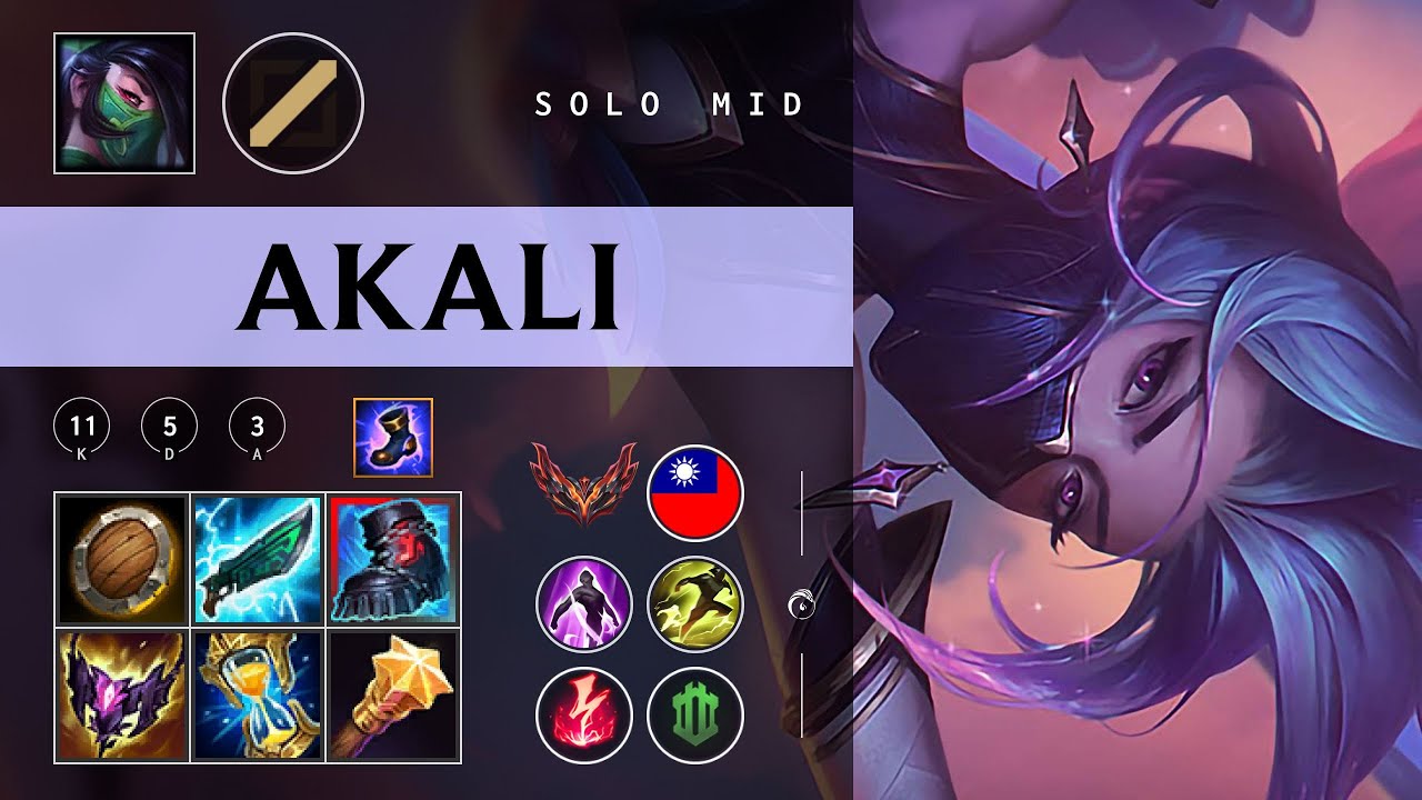 Akali Mid vs Ryze - TW Grandmaster Patch 26.03