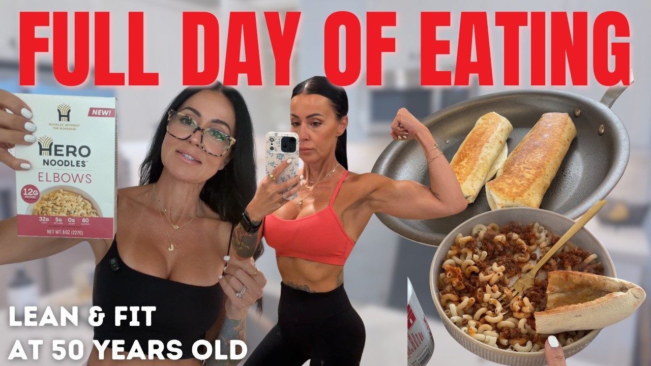 What I Eat In a Day to Stay Lean at 50 (Still Eating Foods I Love)