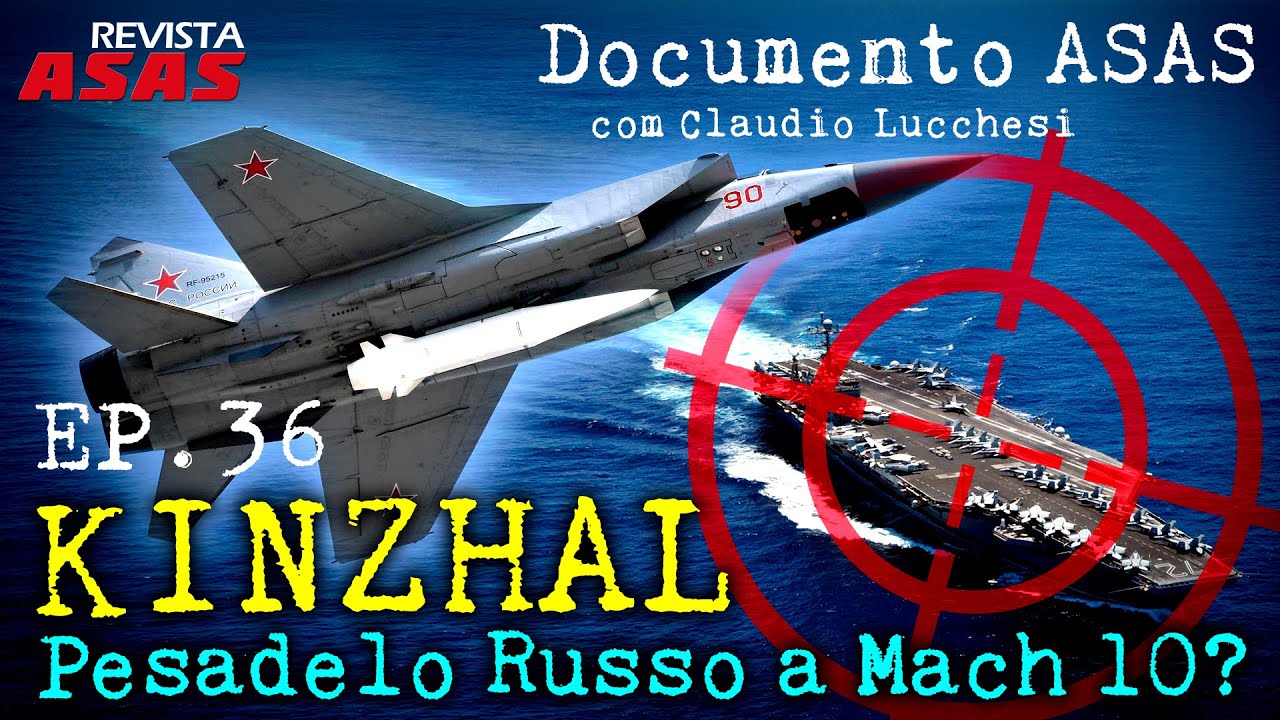 Kinzhal, Pesadelo Russo a Mach 10? – #Documento Revista Asas Ep 036