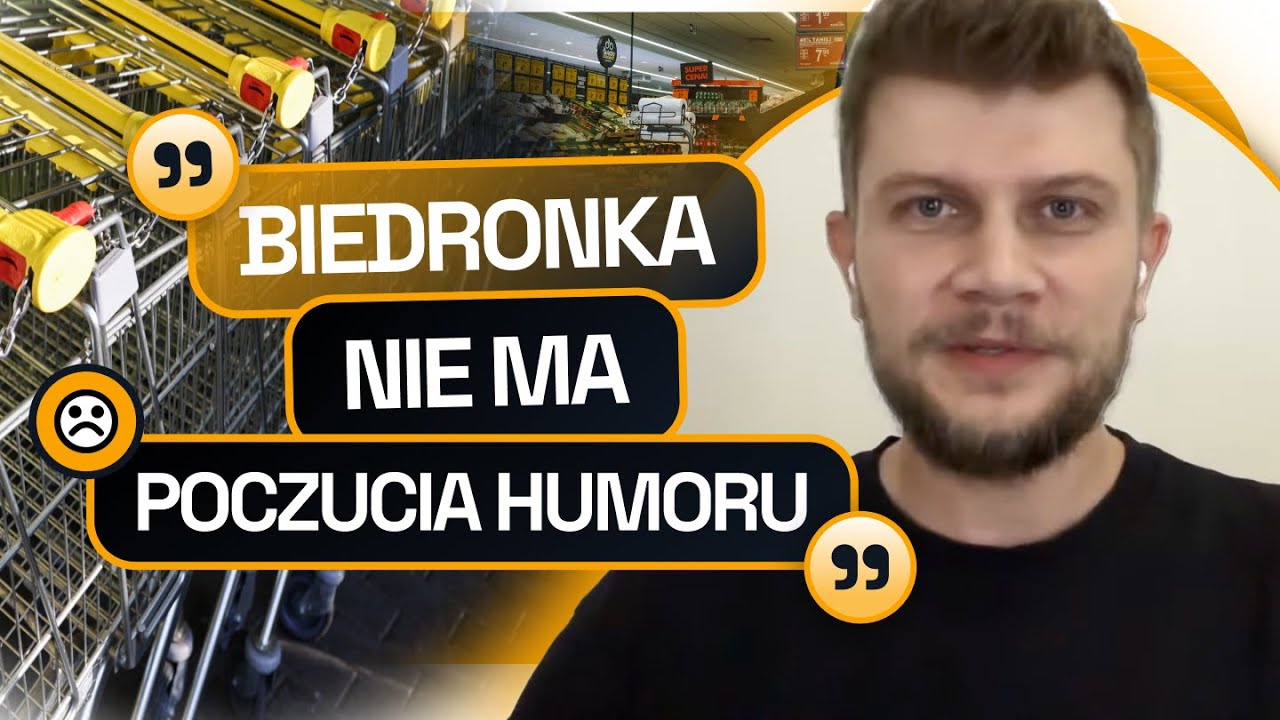 POZEW ZA MEMA: JAKUB BIEL - CZŁOWIEK, KTÓRY ŻARTOWAŁ Z BIEDRONKI
