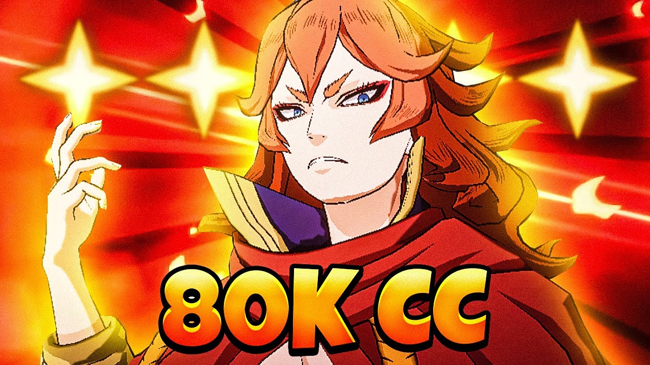 MAX DUPED 80K CC MEREOLEONA COOKS IN PVP! AMAZING DPS & TANK!  | Black Clover Mobile
