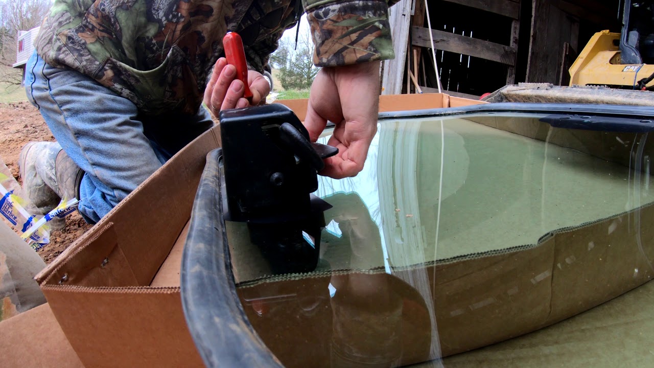 How To Replace a Broken Glass Skid Steer Door