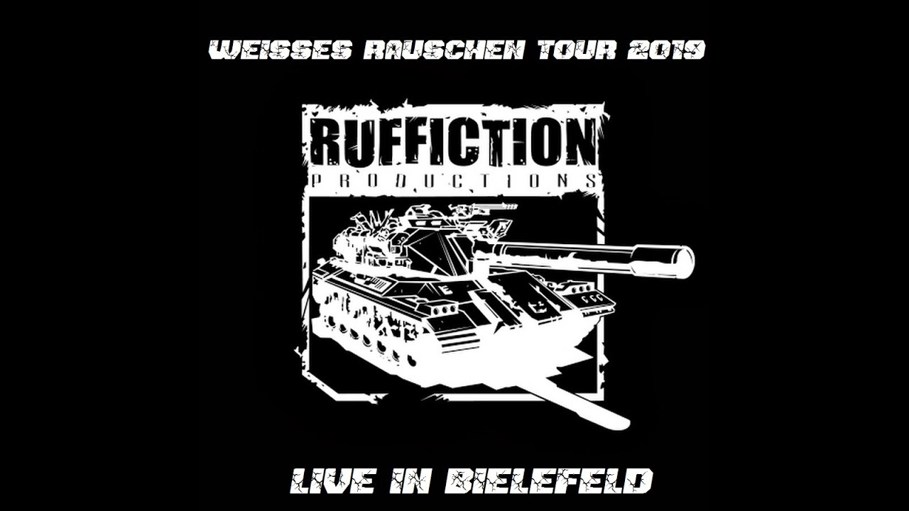 Ruffiction Weisses Rauschen Tour    Ruffnecks  31 3 2019 live Bielefeld Club