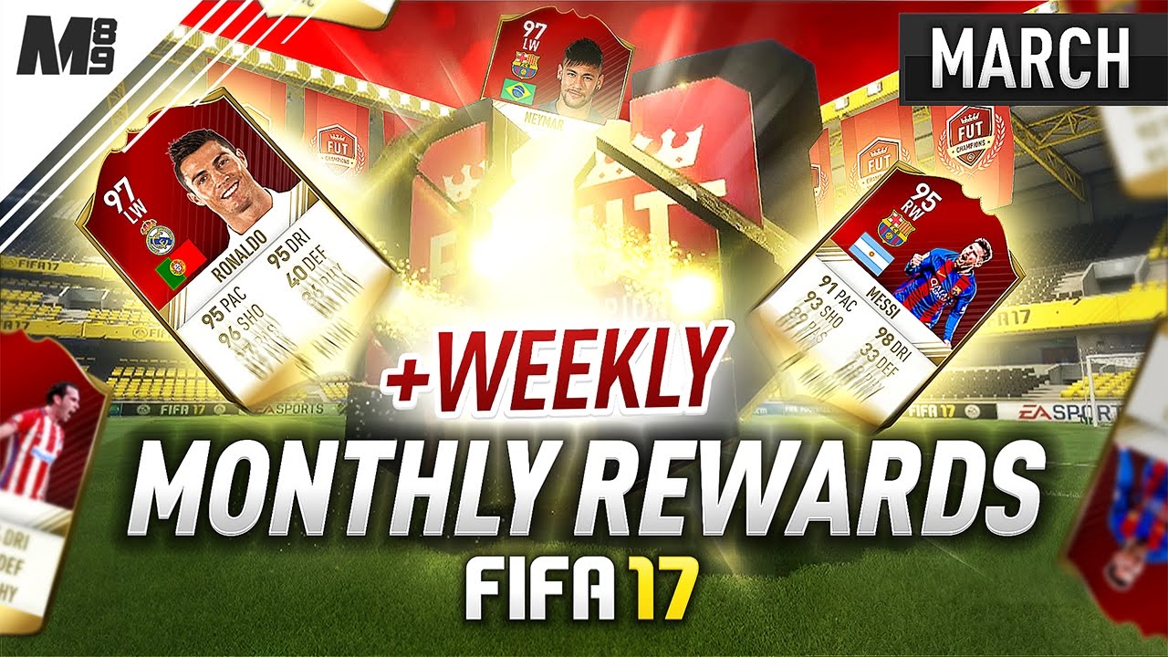 FUT CHAMPIONS ELITE 1 MONTHLY REWARDS | 20 RED INFORMS! | FIFA 17 ULTIMATE TEAM