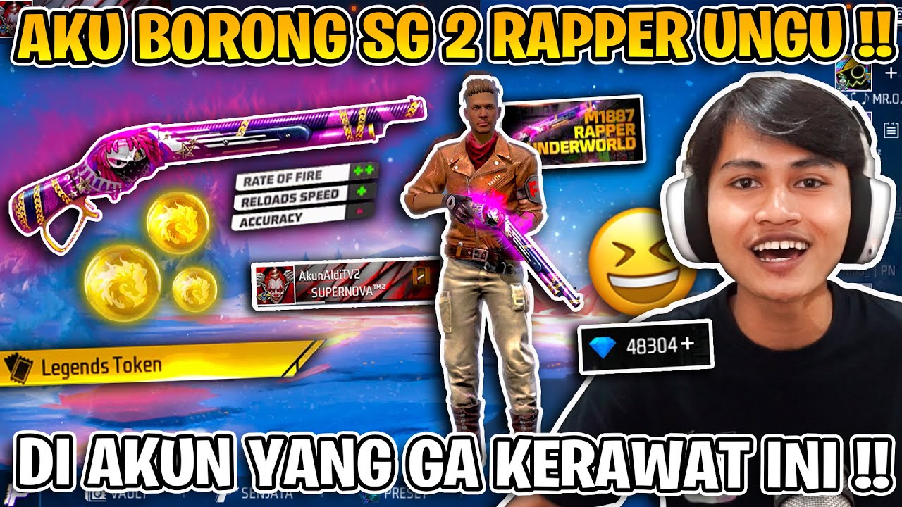 BUY 2 RAPPER SG SKINS ON MY UNKNOWN ACCOUNT!! I SWEAR I'M SO HAPPY!!
