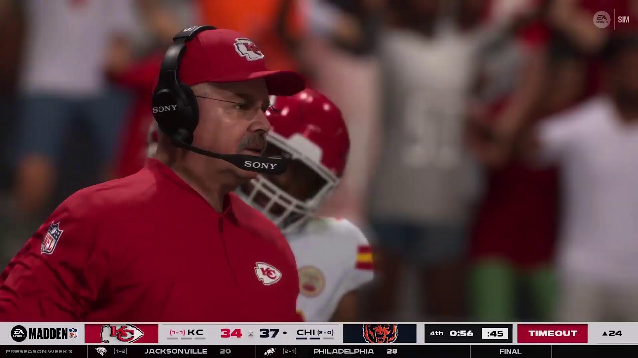 Madden 26 franchise yr 2 Pre-Season wk. 3